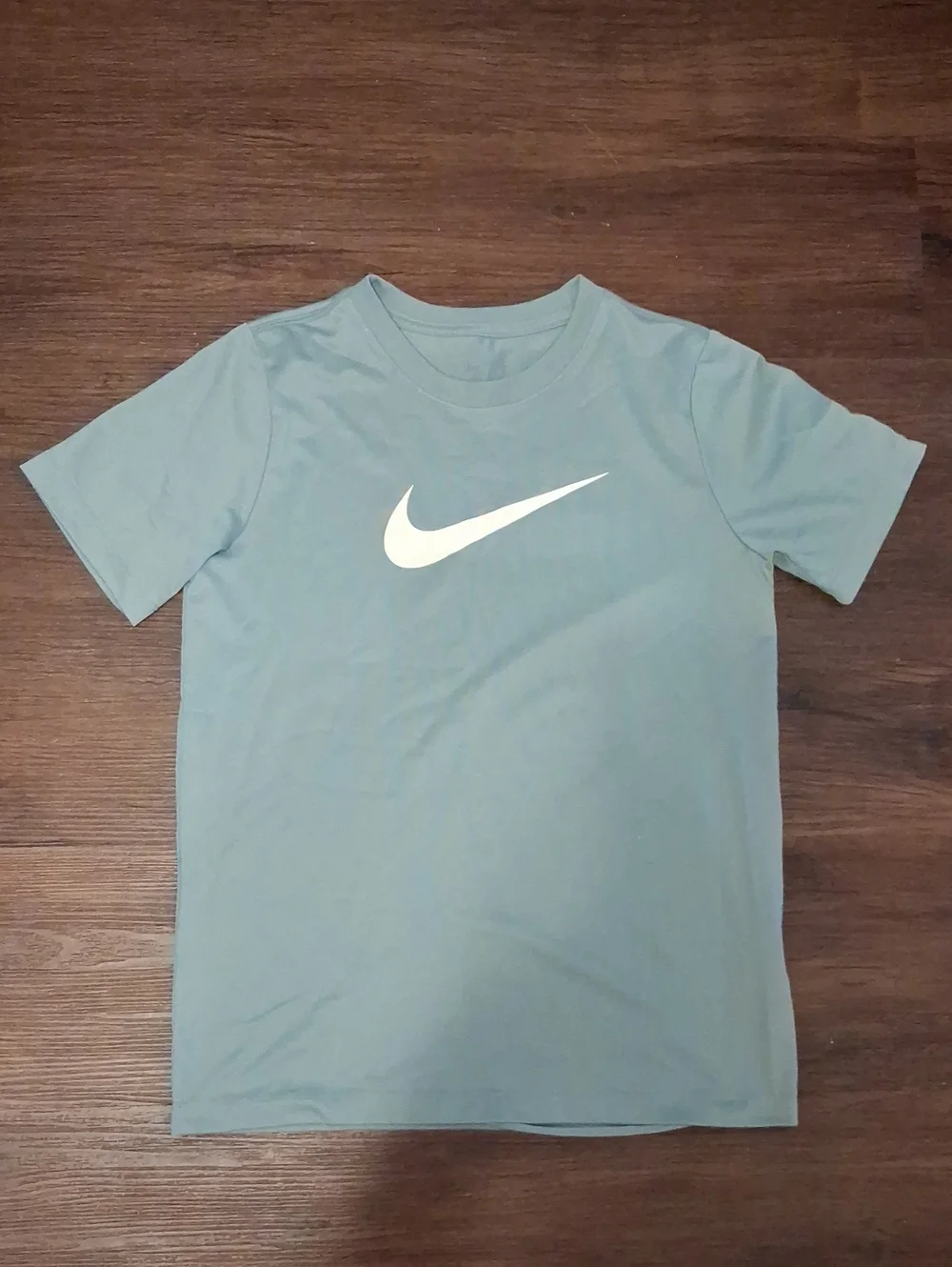 Nike Light Teal Short Sleeve Swoosh Tee